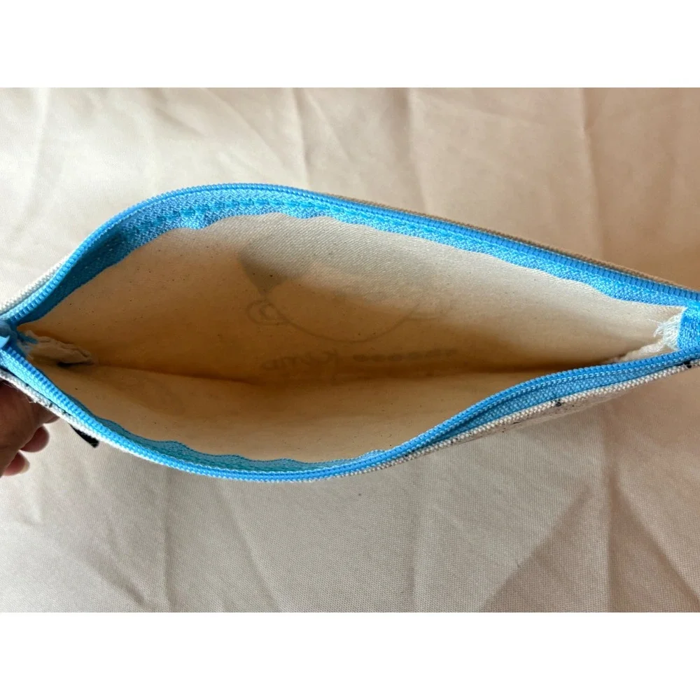 Out of Print Wonder Choose Kind Canvas Zipper Pouch Bag R.J. Palacio Space Print